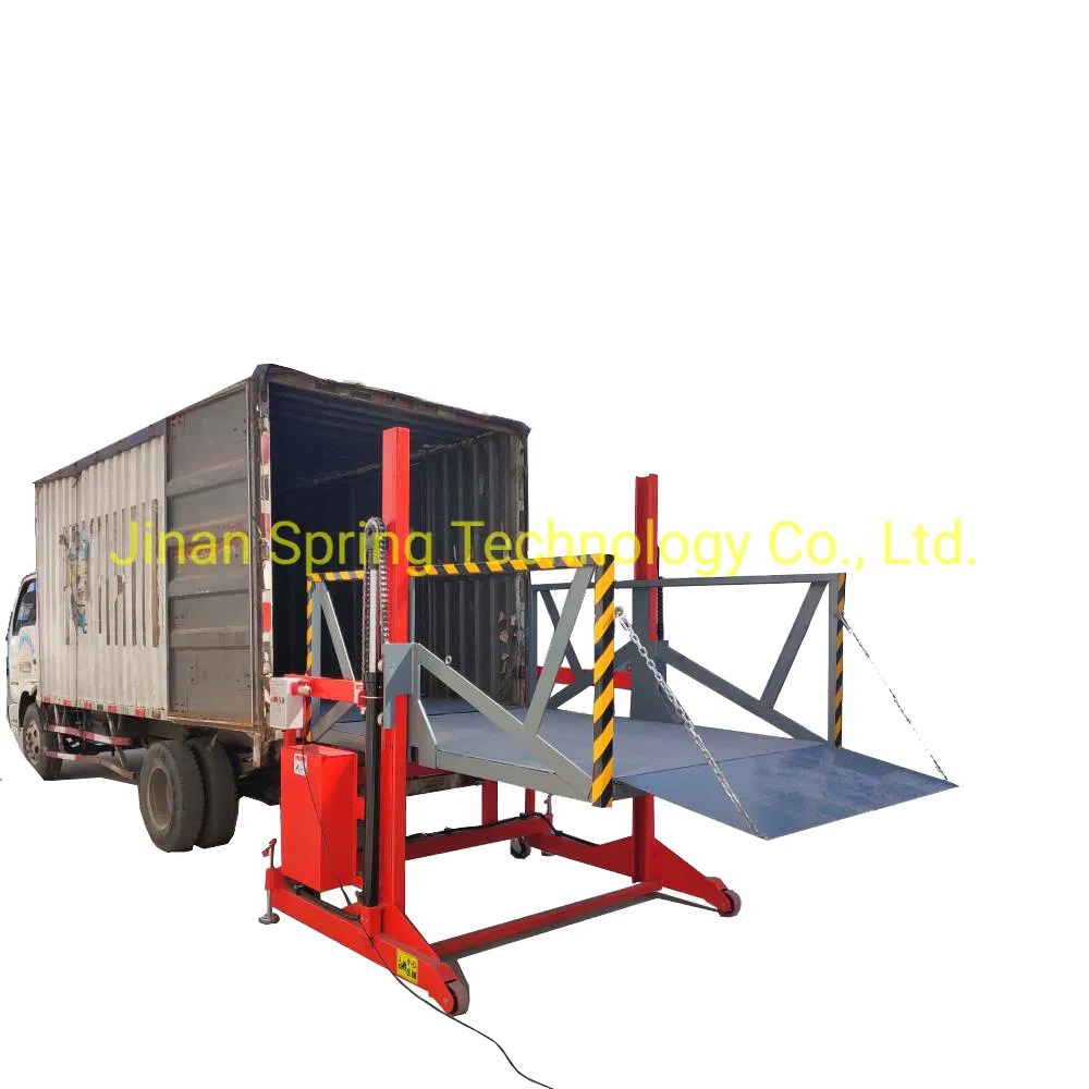 Movable Loading Lift Ramp Hydraulic Lift Table for Loading Cargo