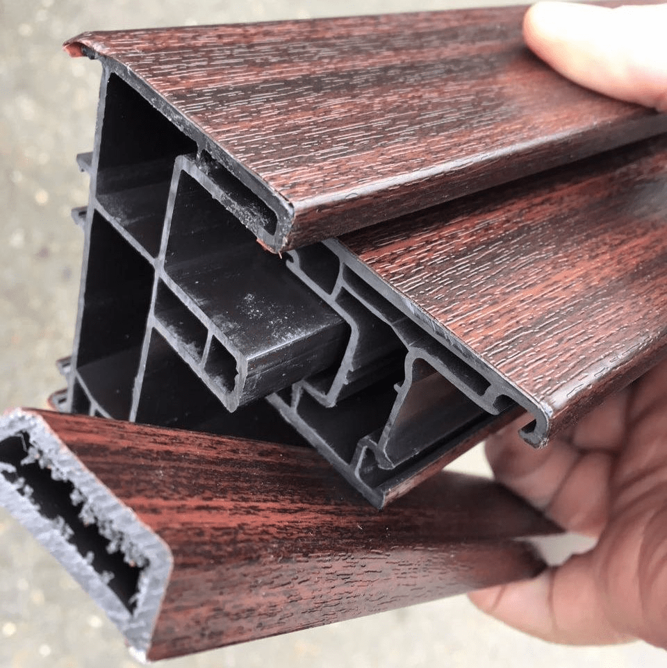 PVC/UPVC Rigid Extrusion Profiles for Windows and Doors China UPVC