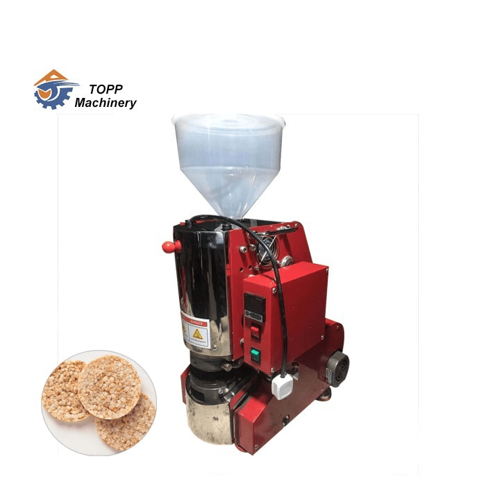 Automatic Crispy Rice Cake Machine Rice Creacker Machine China Rice