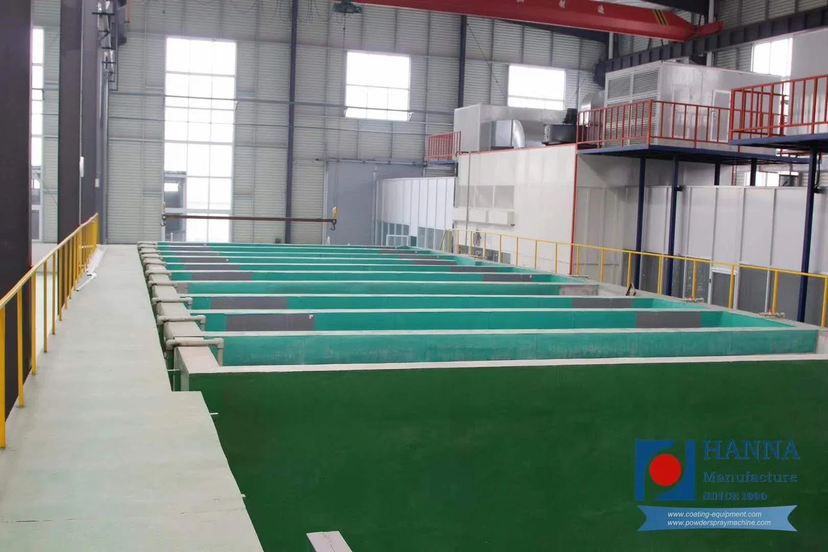 DIP Tank Pretreatment Powder Coating System China Powder Coating