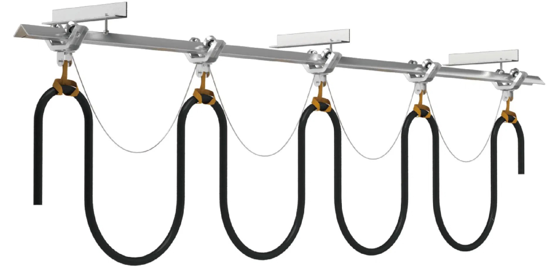 Angle Steel Festoon System Cable Trolley CTrack and C Rail