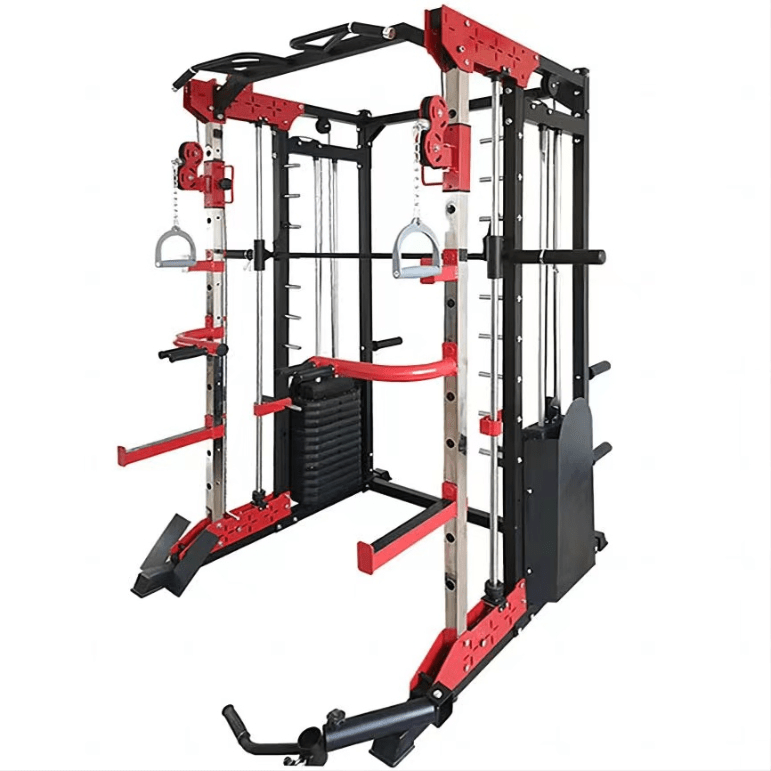 Multi Functional Exercise Rack Storage Rack Combo Functional Trainer