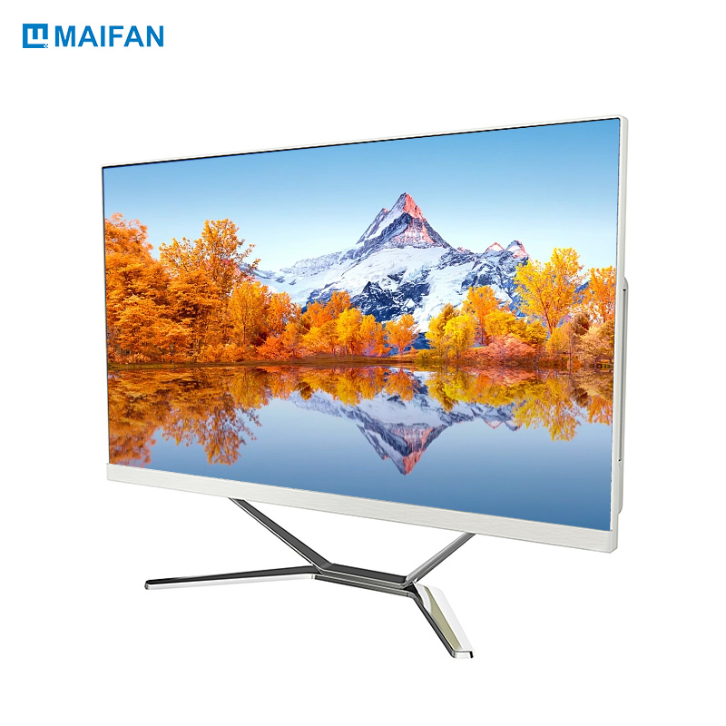 High End Office Project 21.5 Inch Desktop All in One PC Computer