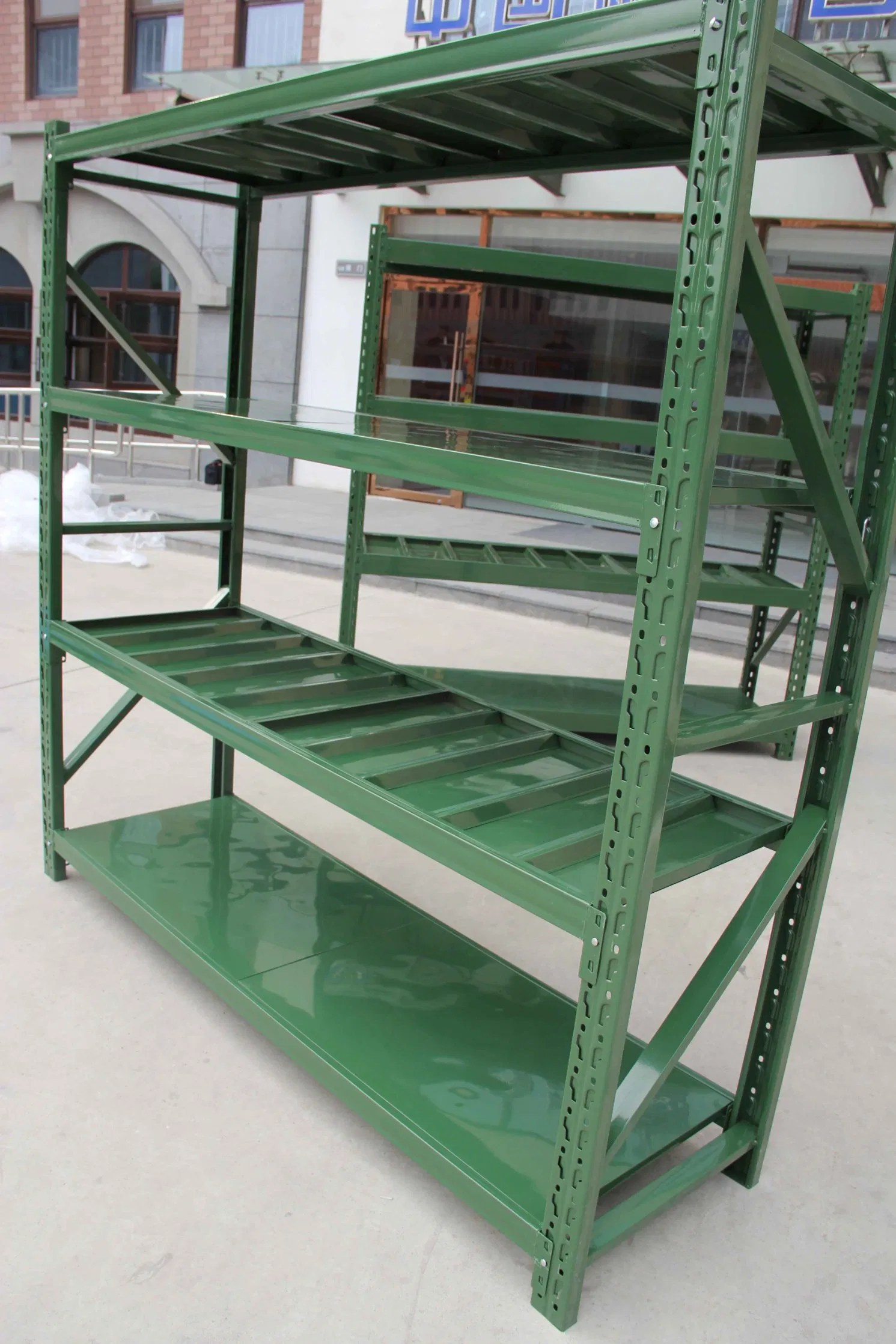 Medium 300kg Loading Steel Pallet Racking Warehouse Heavy Duty Racks