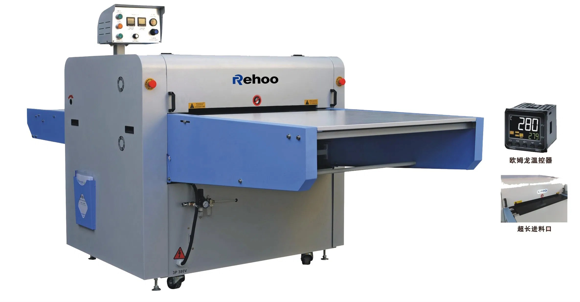 Continuous Fusing Press Machine (FPC600LG) China Heat Fusing Machine and Hot Fusing Machine