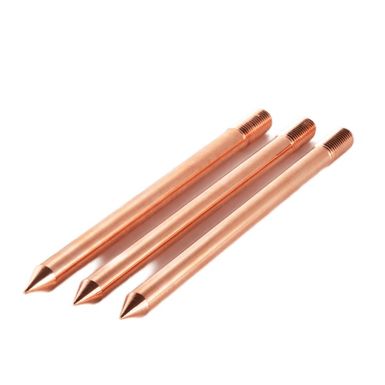 Copper Bonded Earth RodExternally Threaded China Rod and Earth