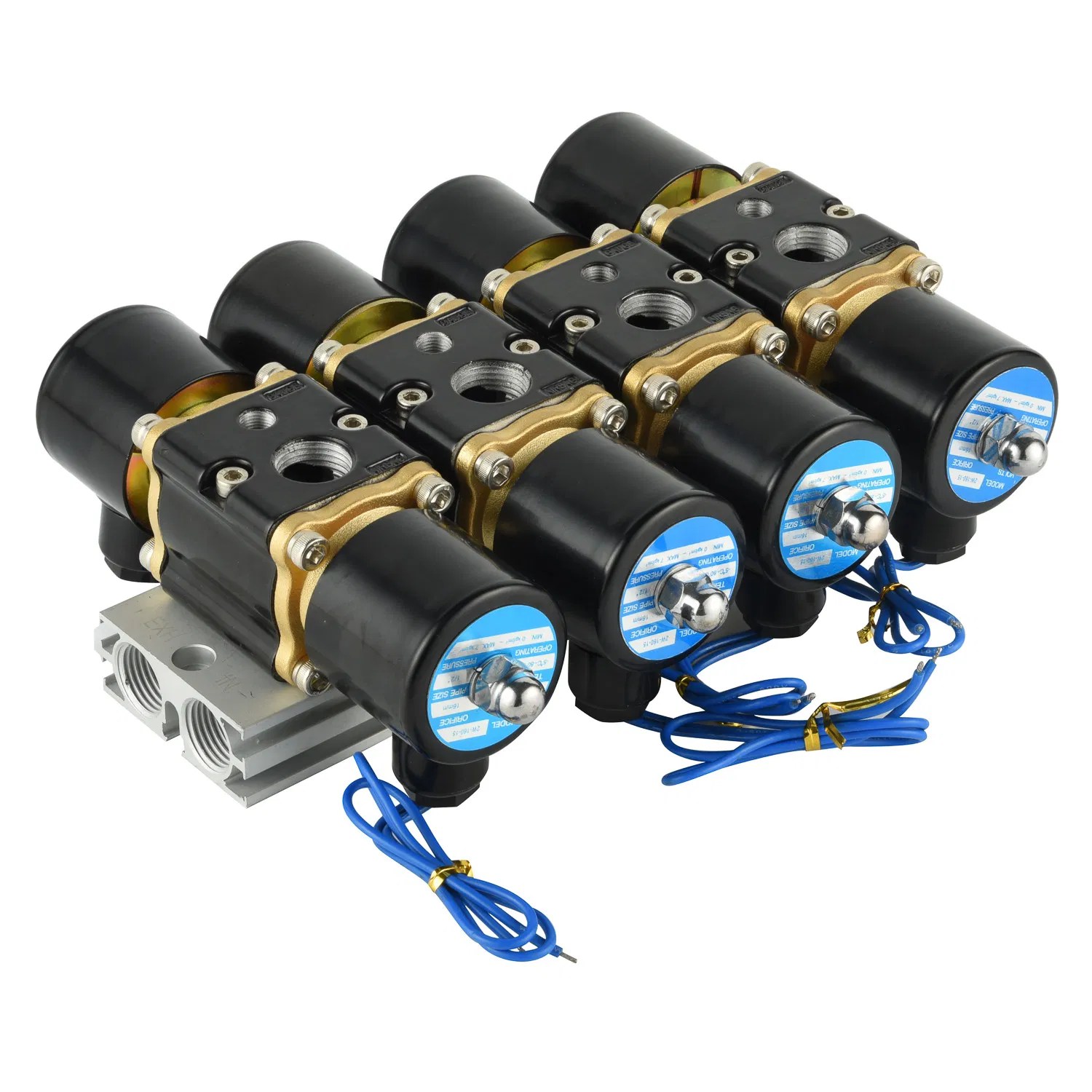 Air Ride Manifold Valve DC12V Air Suspension Valve Brass and