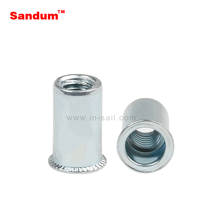 Customized Threaded Inserts Rivet Nuts with Knurled China Rivet Nut