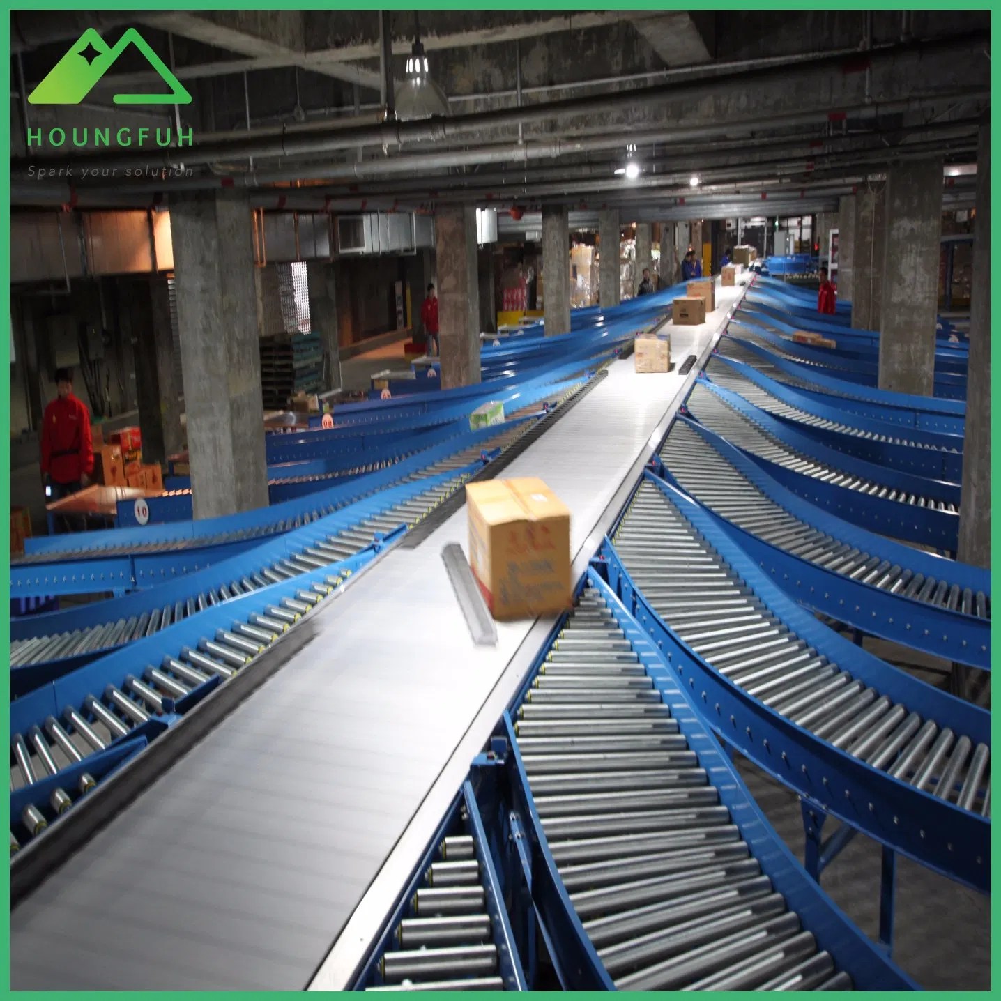 FullyAutomatic High Speed Sliding Shoe Sorter/Sorting System China