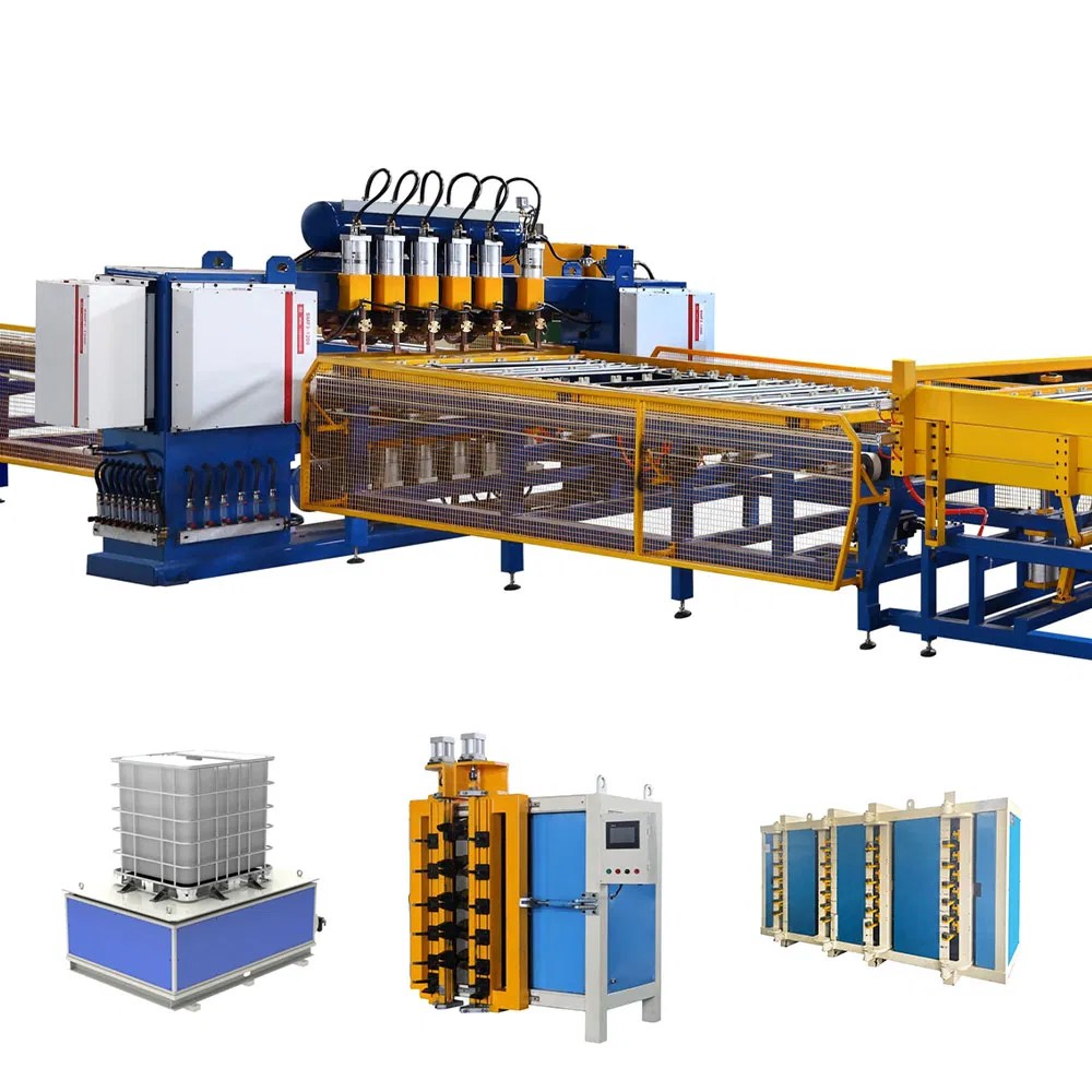 IBC Tank Frame Making Machine with Automatic Feeder and Unloading