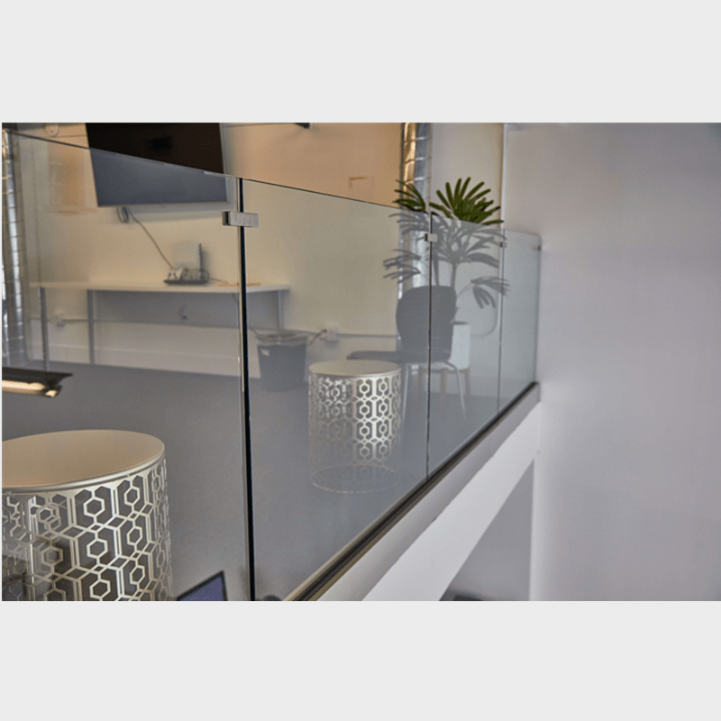 Canada Style Deck Railing Systems Glass Handrail System China U