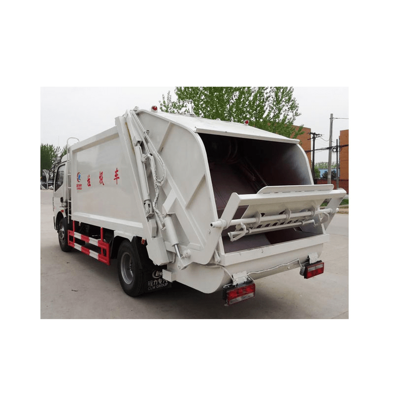DFAC 4X2 Small Rear Load Compactor Garbage Truck China Small Garbage