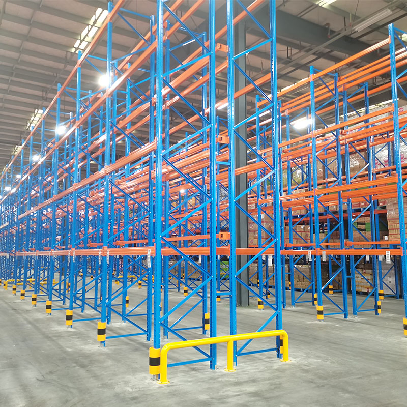 USA Teardrop Pallet Racking Heavy Duty Beam Type Rack for Warehouse