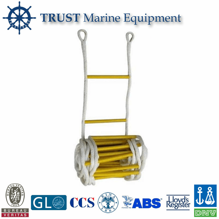 Fire Emergency Escape Soft Nylon Safety Rope Ladder Fire Escape