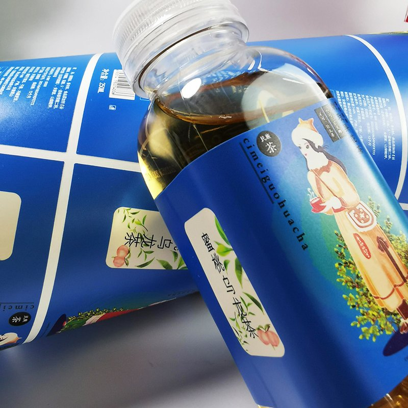 Waterproof Label Custom Adhesive Label Sticker Custom Sticker Drinking