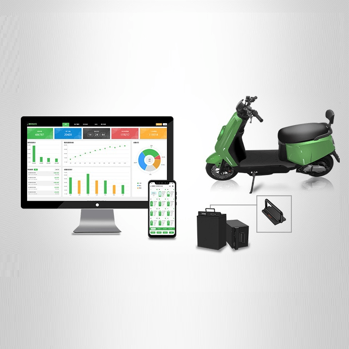 Electric Two Wheeled Vehicle Lithium Battery Rental Management System China Battery Rental