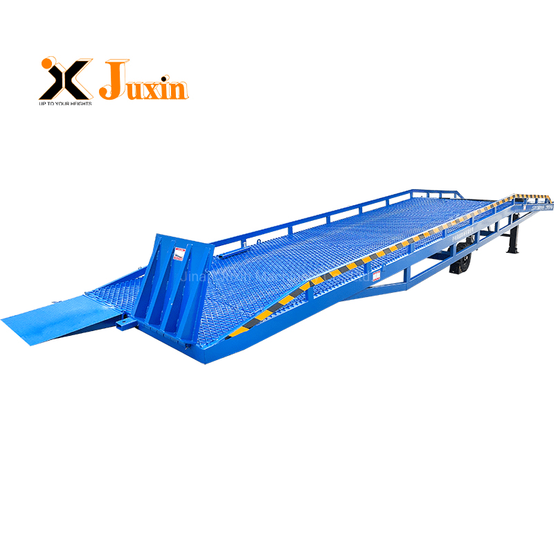 Hydraulic Container Loading Ramp Mobile Yard Ramp Container Ramp Price