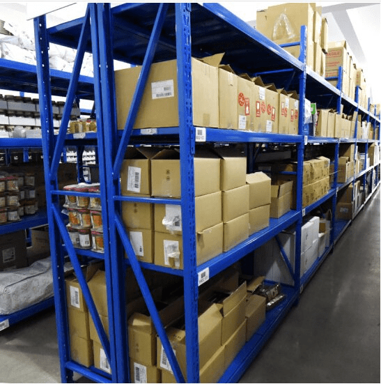 CE Certification Adjustable Medium Duty Long Span Racking Multi Storage