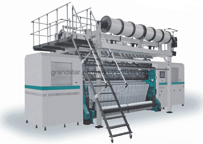 Computerized Multibar Jacquard Raschel Lace Machine Warp Knitting Machine Warp Knitting