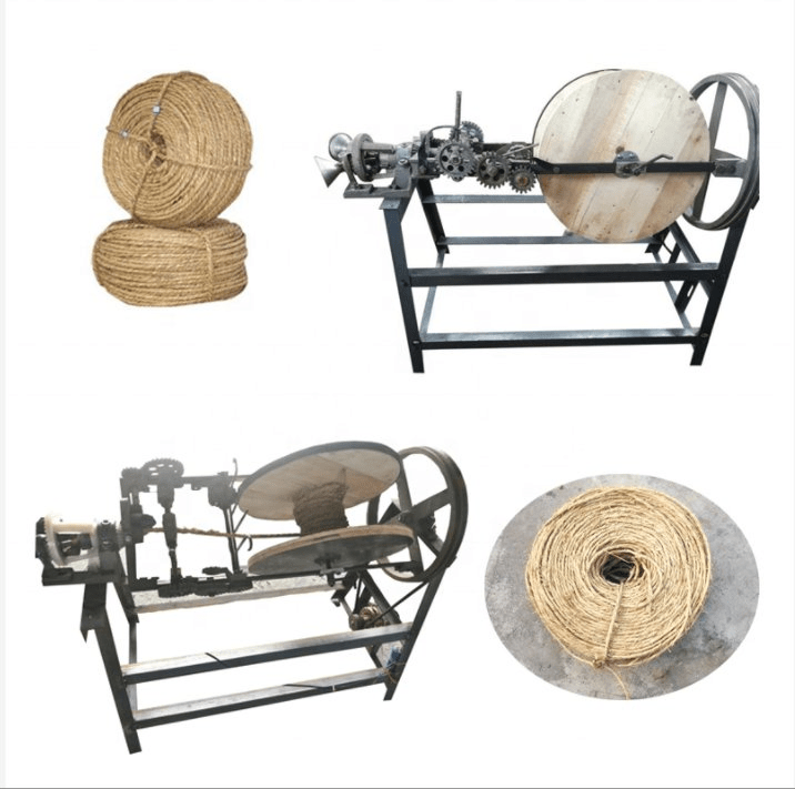 Electric Straw Rope Weaving Machine Rope Making Machine China Straw