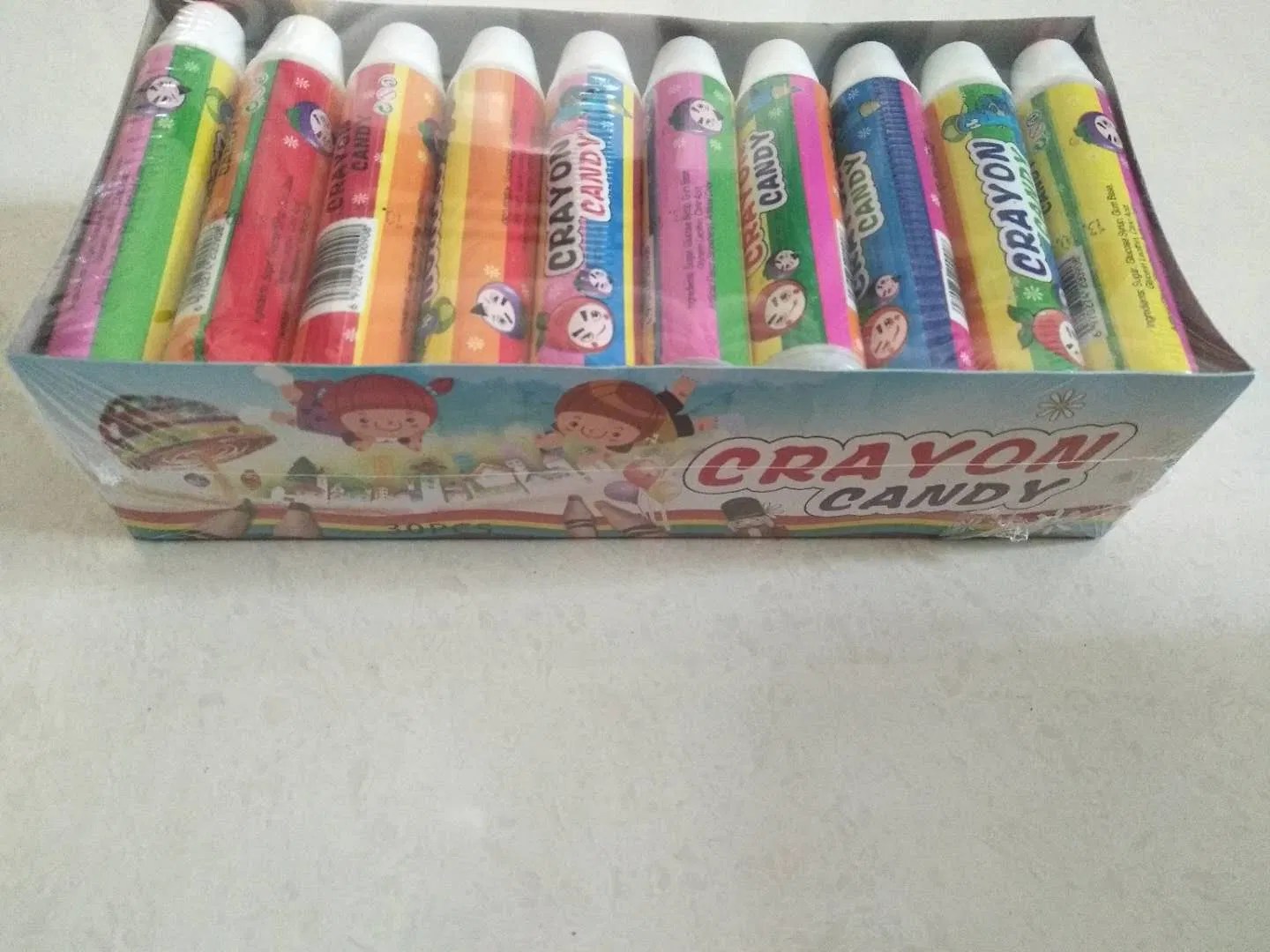 China Colorful Crayon Candy China Candy, Suger