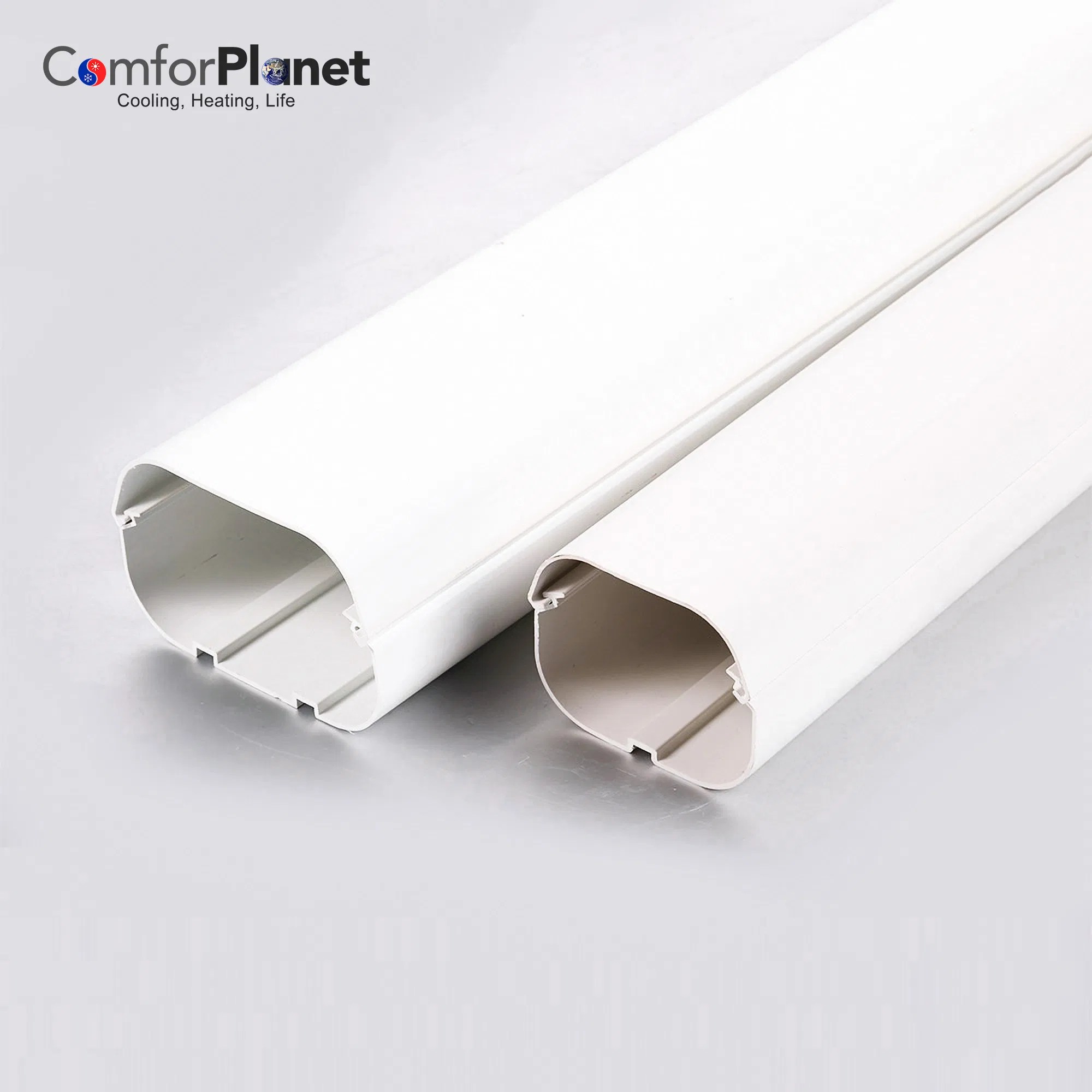 PVC Duct Line Set Cover for AC Installation System PVC Duct and AC