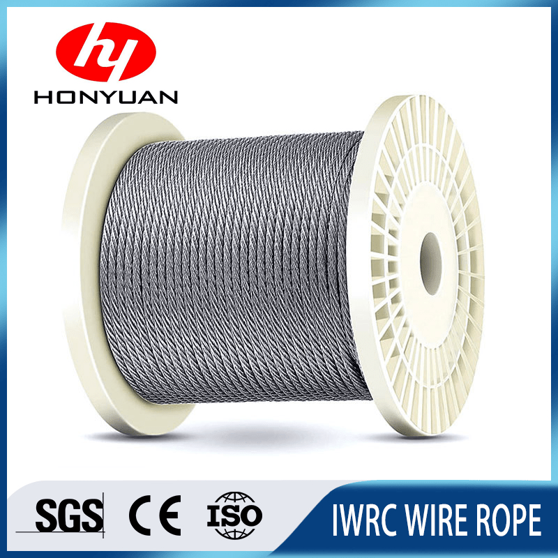 Steel Wire Rope 6X24+7FC / Electrical Galvanized / Ropes China