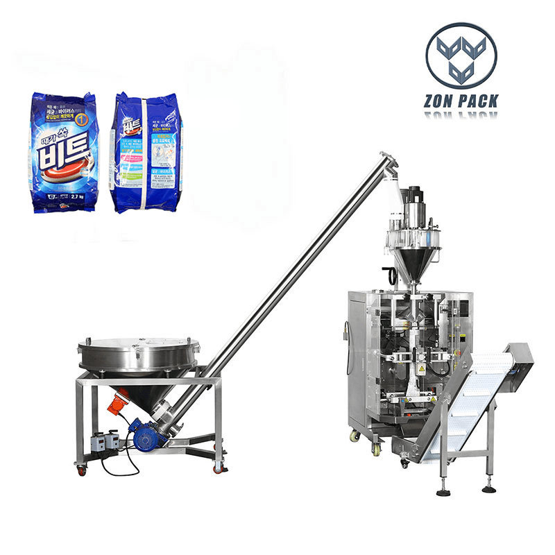 Automatic Washing Powder Packing Machine Detergent Powder Mixing Packaging Machine Vffs