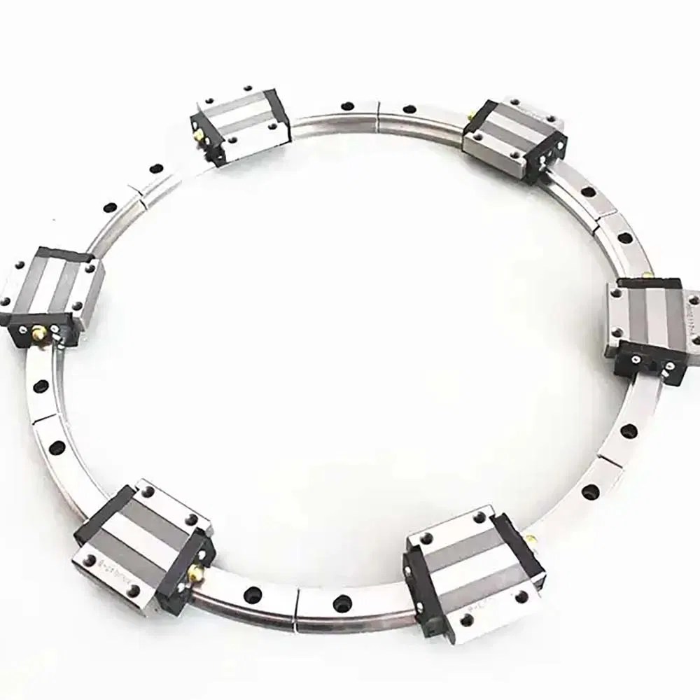 Durable T Slot Curved Linear Guide Rail Custom Length Bending UHMW PE