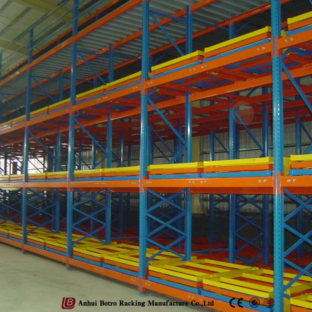 Warehouse Storage Adjustable Push Back Rack China Push Back Rack and