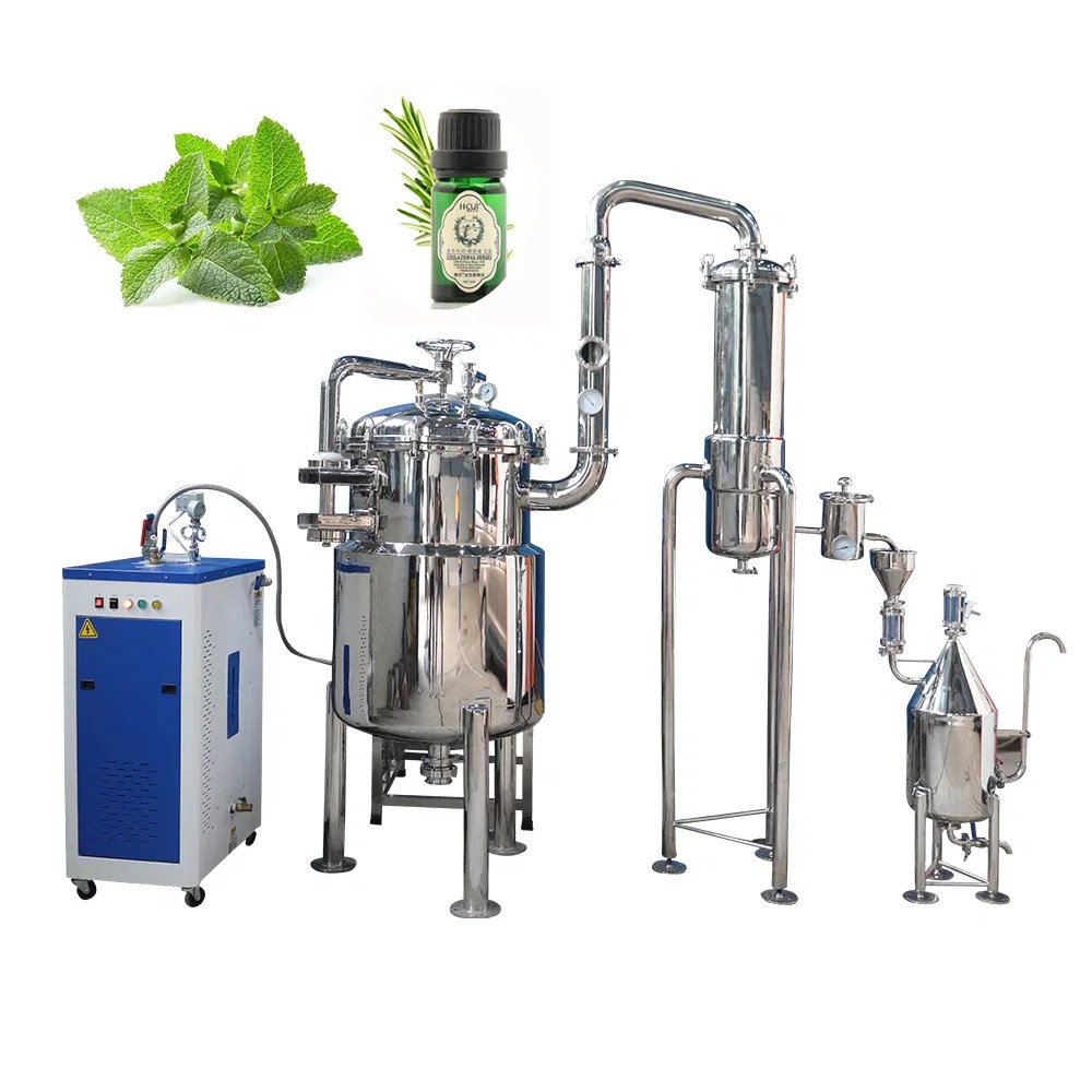 Mini Essential Oil Extractor Machine Jasmine Distillation Machine