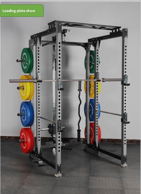 Hot Sale Adjustable Power Rack Gym Exercise Squat Rack Foldable