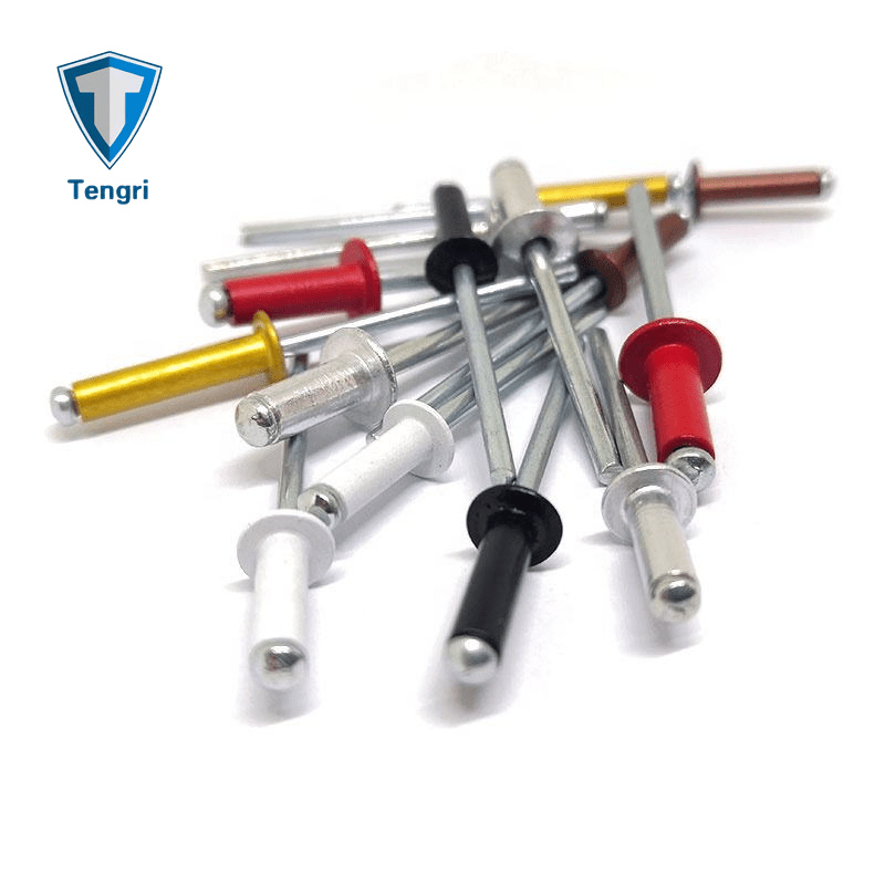 All Color Aluminum Pop Blind Rivets and Rivet with Large Flange Rivet