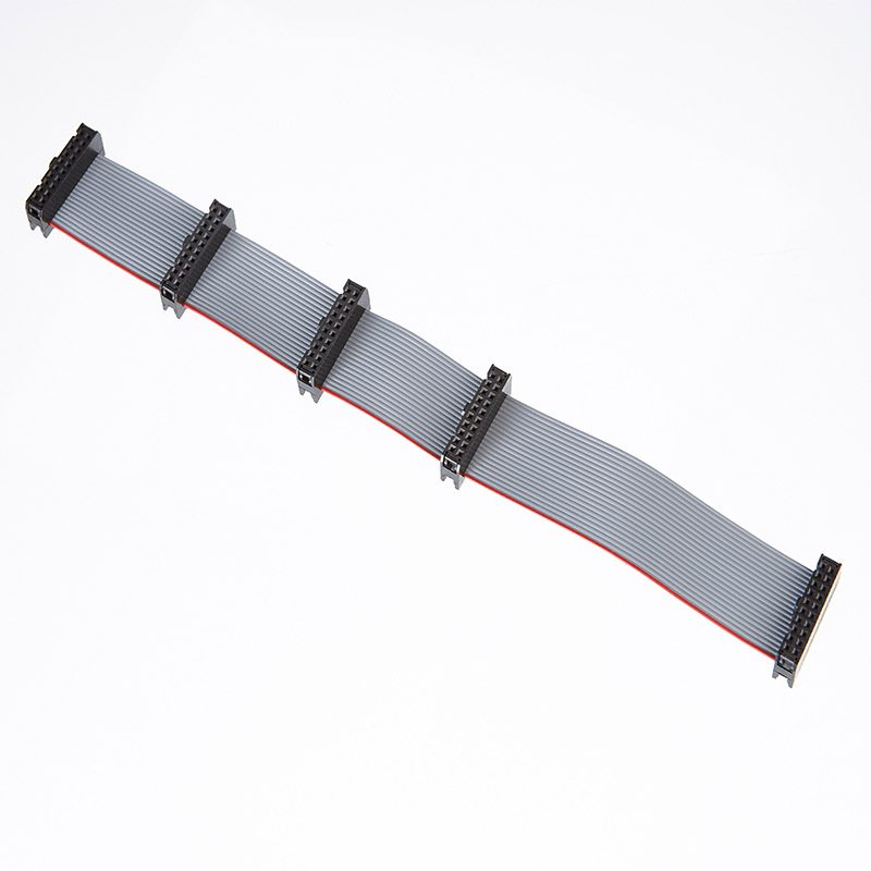 Chain Flat Grey Ribbon Cable Assembly China Cable Assembly and Flat