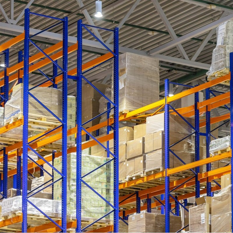 Multi Tier Selective Warehouse Heavy Duty Pallet Racking System Storage Rack China Metal Rack