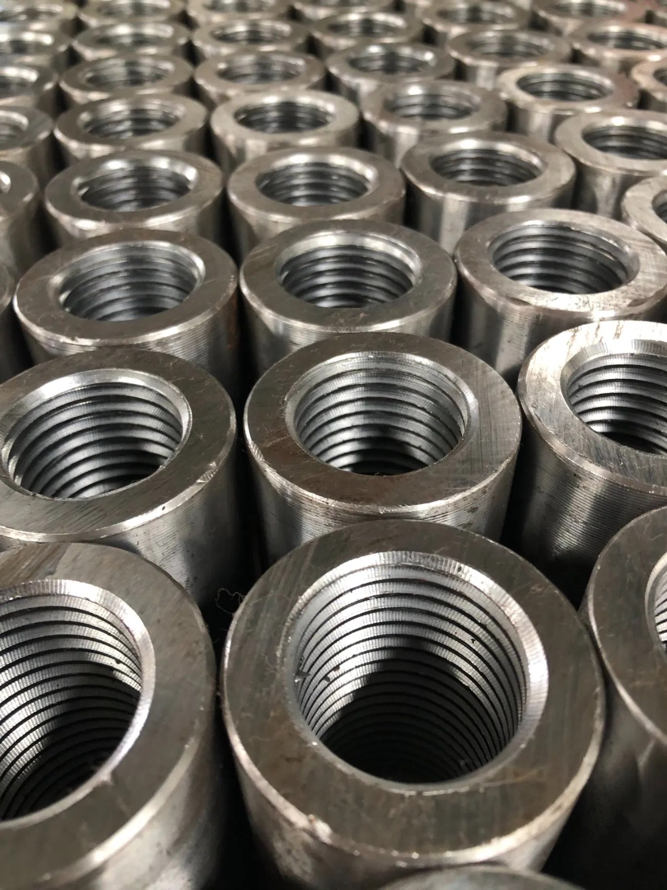 Reinforcement Steel Rebar Coupler Splicing Position Splices Lock Nut