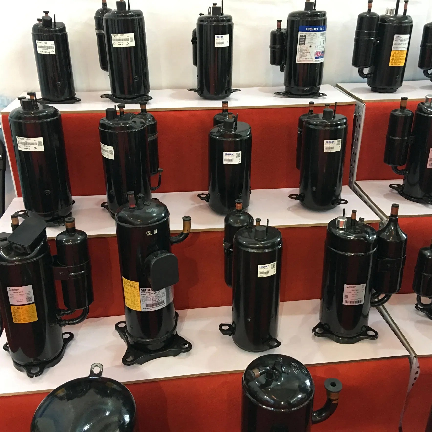 Inverter Air Conditioner Compressor for Refrigeration R22 Top