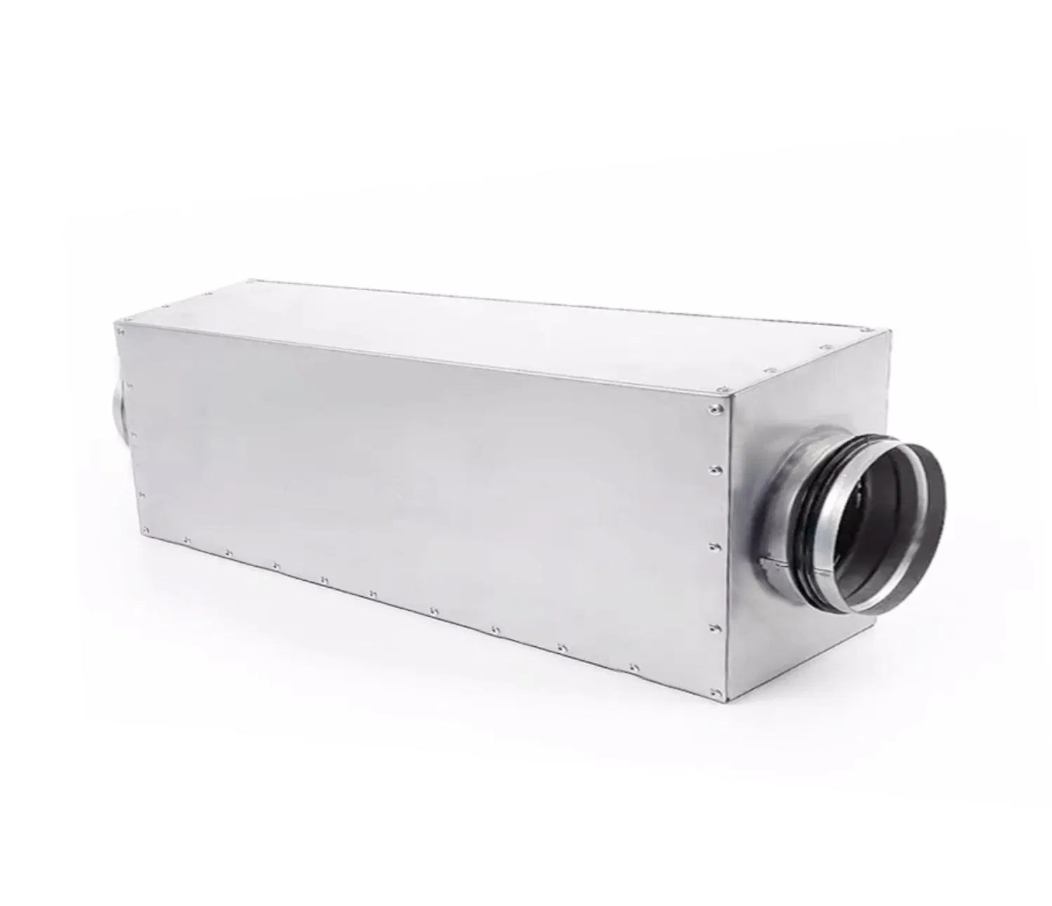 Acoustic Silencers Rectangular Casing Rectangular Sound Attenuator