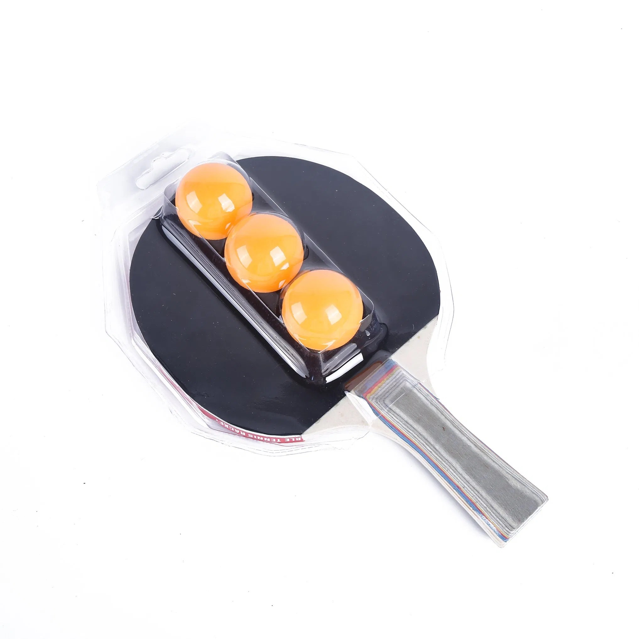 Cheap and Good Sale One Racket Three Ball Table Tennis Racket Set for