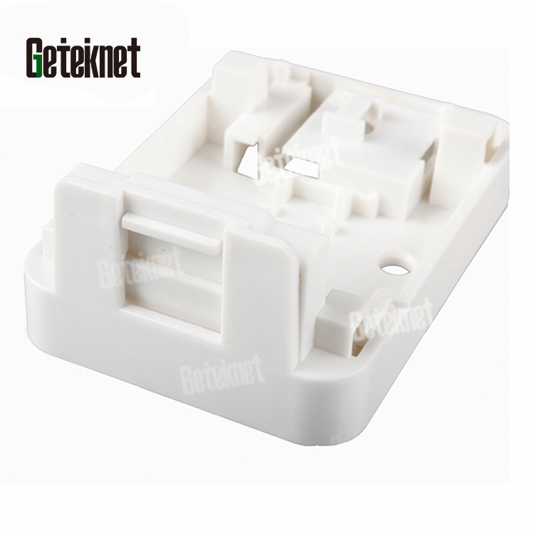Gcabling RJ45 Cat5e CAT6 CAT6A UTP Surface Mount Box RJ45 Keystone Box UTP Dual Port Surface Box