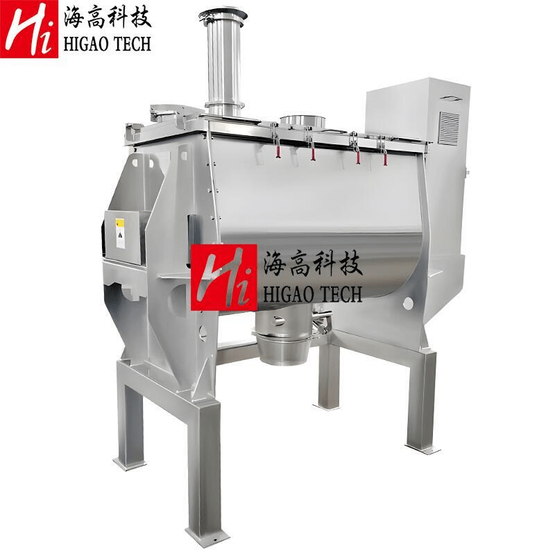 Chemical Powder Ribbon Mixer Blender Plastic Food Powder Mixing Machine China Mixing Blender