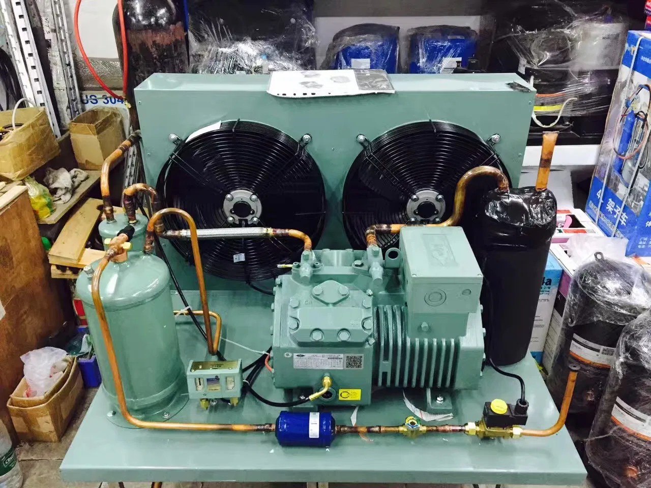 H Type Condensing Unit for Cold Storage Room Heart Refrigeration System
