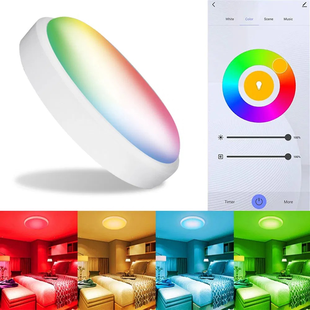 Color Changing Led Ceiling Lights Shelly Lighting