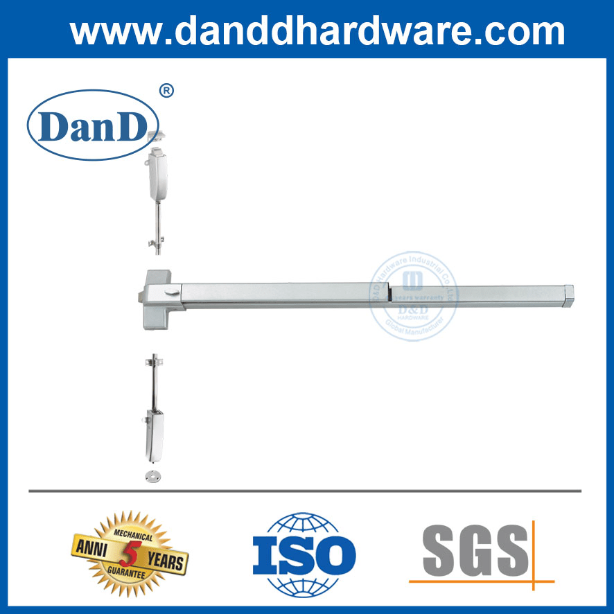 Panic Bar Vertical Rod Emergency Exit with Dogging Function China