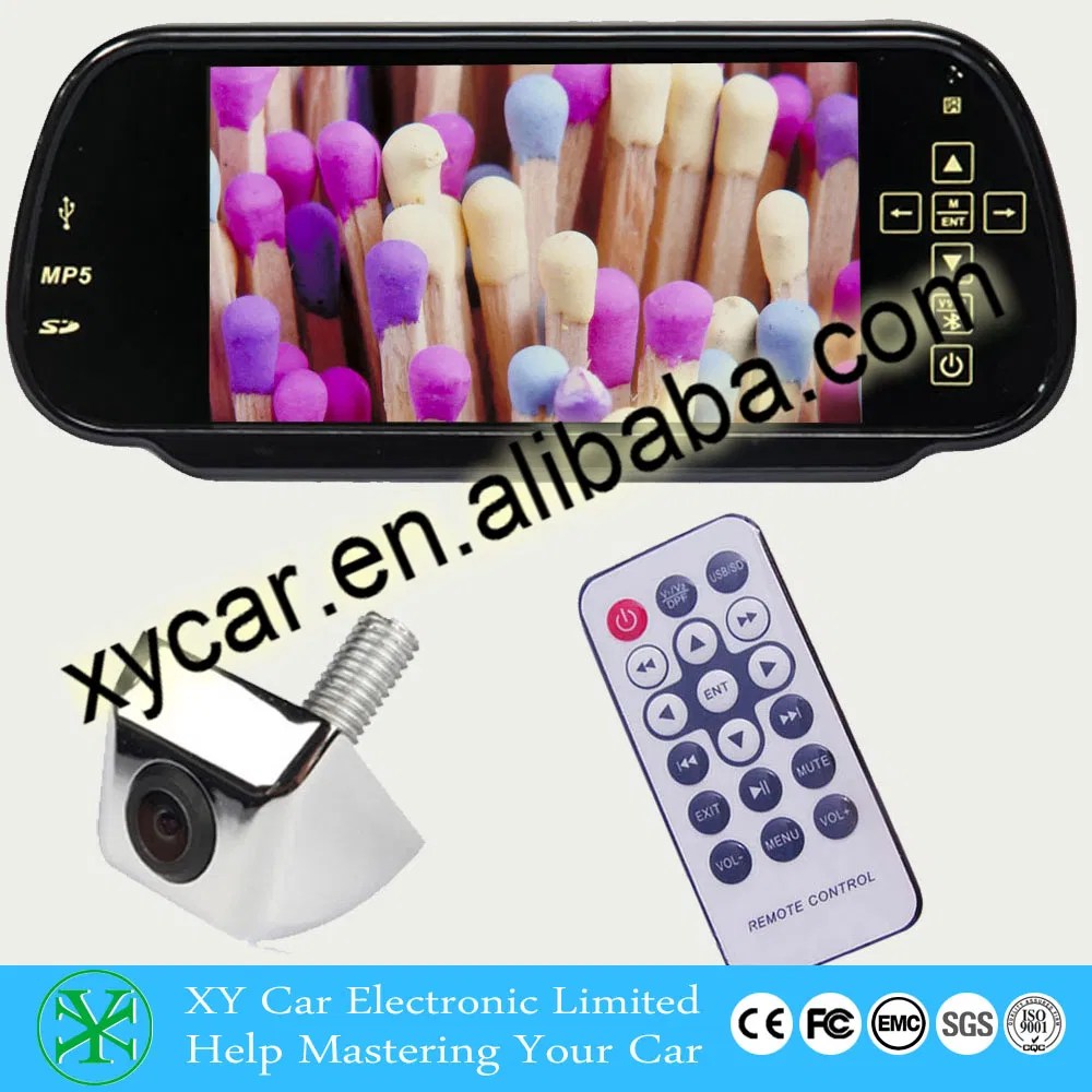 12V Mini Hidden Car Reverse Camera with Rearview Monitor China Mini