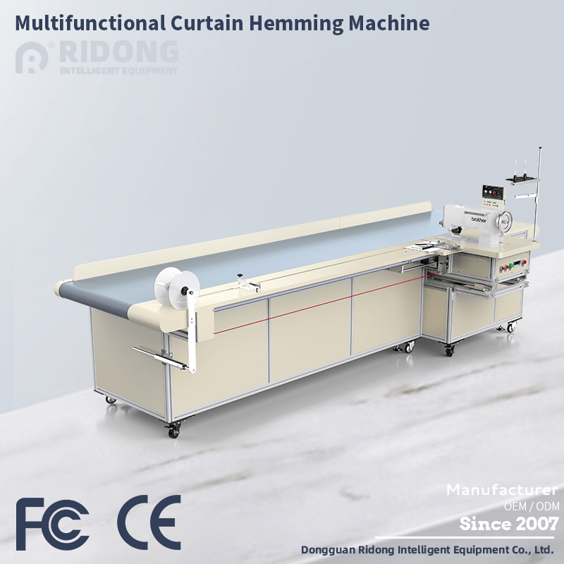 Curtain Bottom Sewing Machine / Sewing Curtains Machine China Curtain