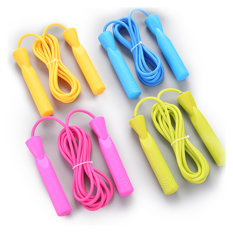 PP Rubber Handle PVC Rope Adjustable Skipping Rope China Jump Rope