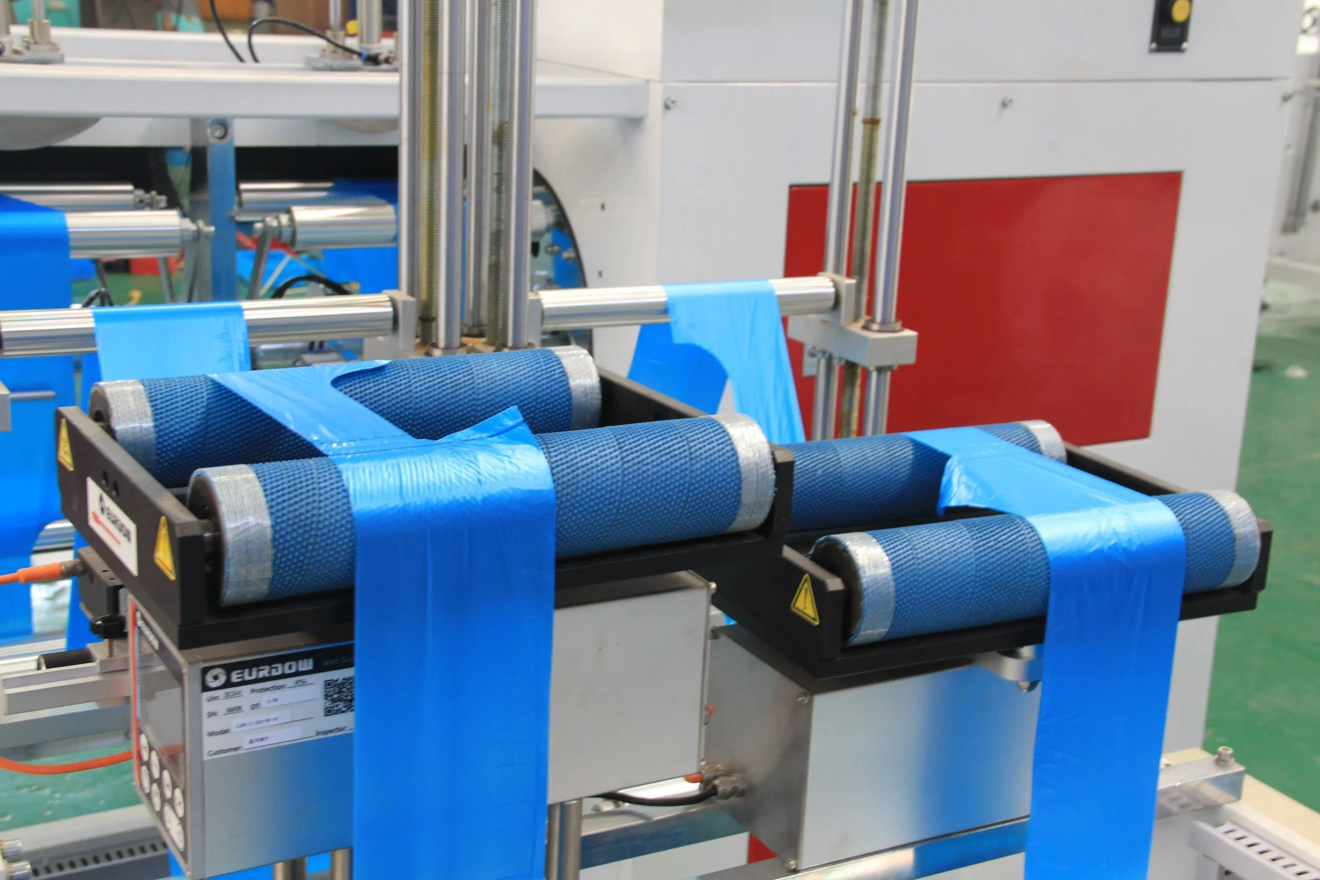 Computer Control Plastic Bag Making Maker China Garbage BagonRoll