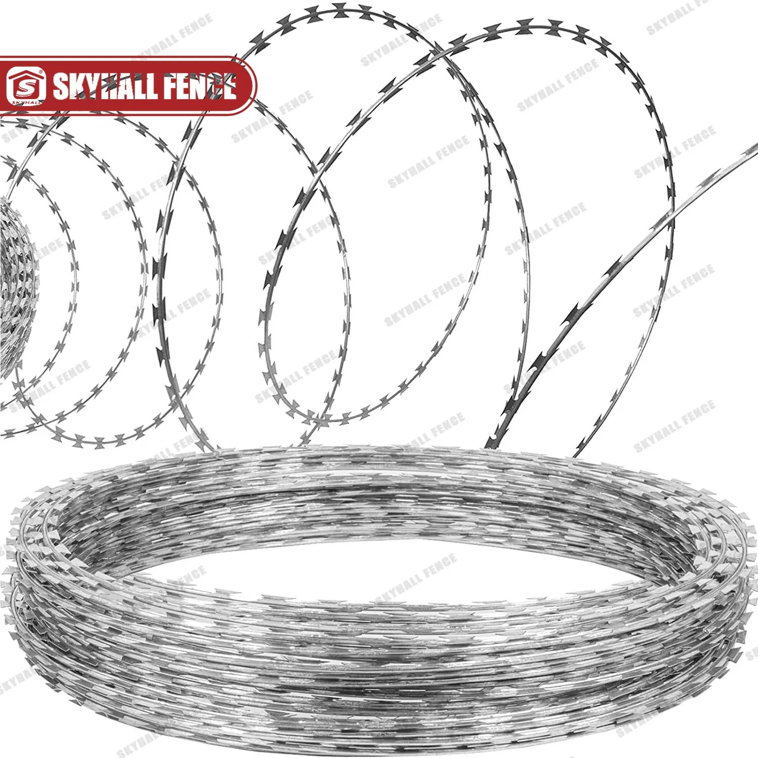 Galvanized High Security Durable Rbt Razor Wire China Barbed Wire and