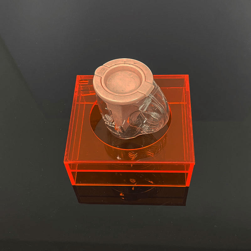 Customized Transparent Acrylic Base Rack Decorative Display Box for